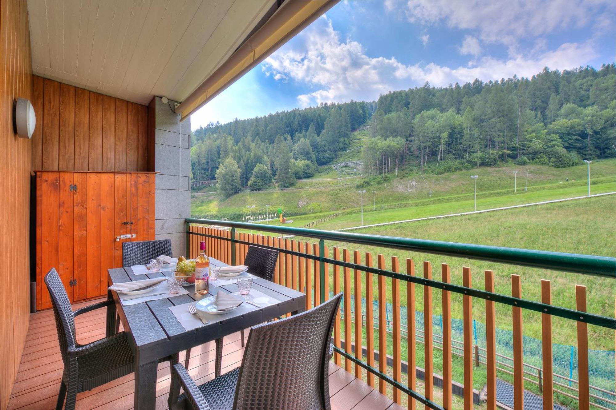 La Marmotta Campo Smith On The Ski Slopes - Happy Rentals Bardonecchia Buitenkant foto